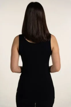 A Postcard from Brighton Sammy Trim Vest Black