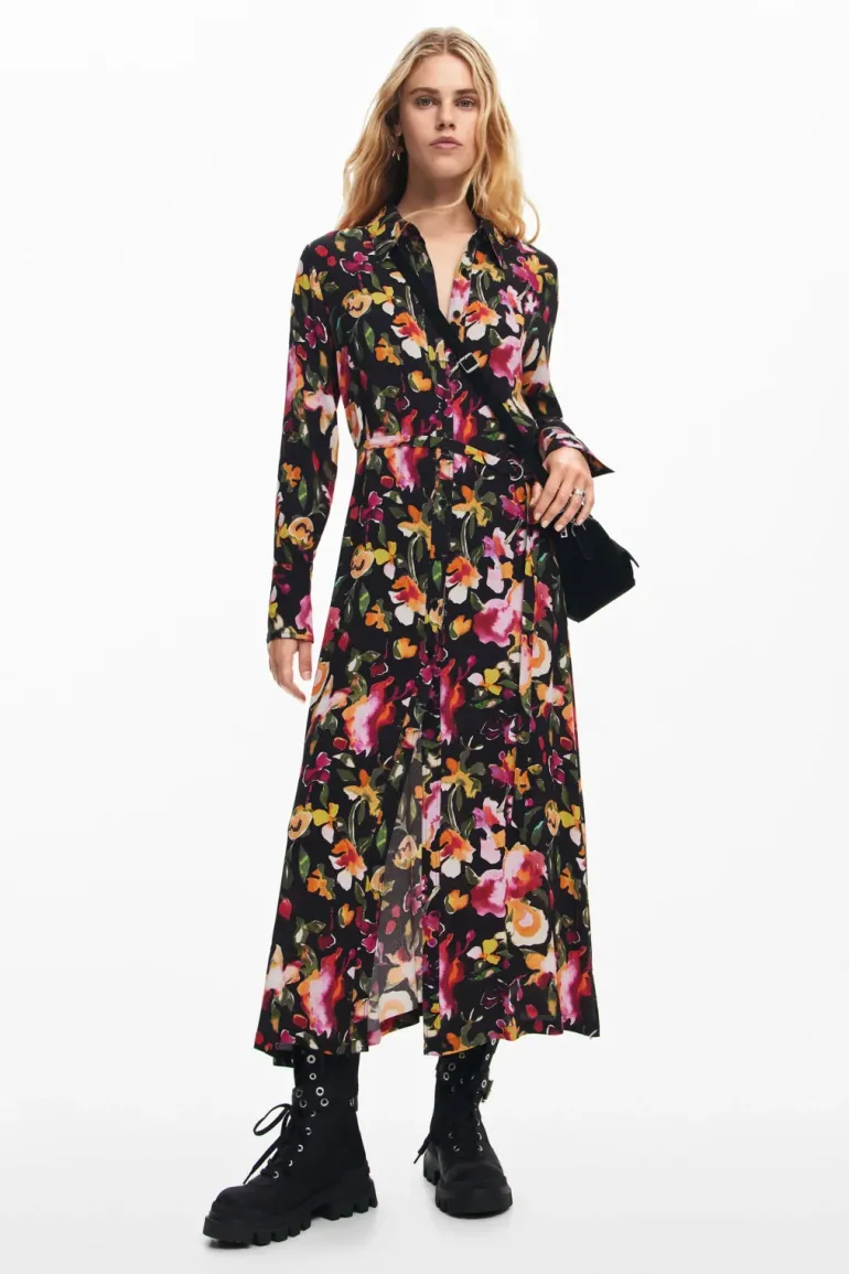 Desigual Fort Worth Dress Black