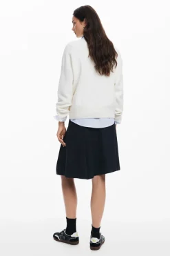 Desigual Montpellier Sweater White
