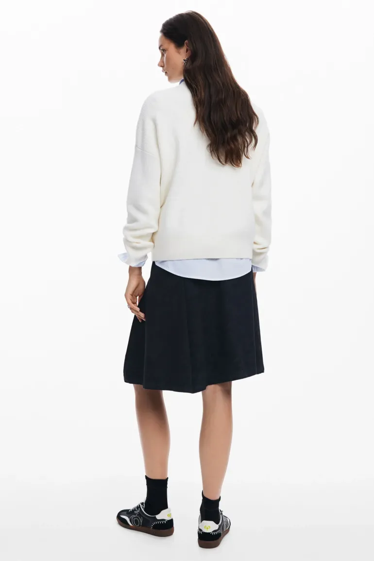 Desigual Montpellier Sweater White