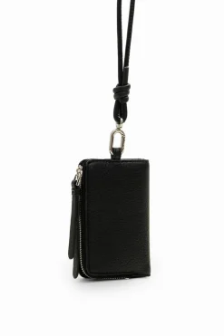 Desigual Neck Wallet Black