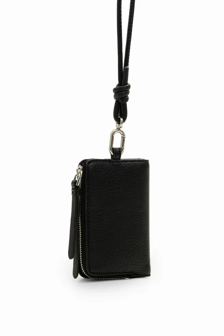 Desigual Neck Wallet Black