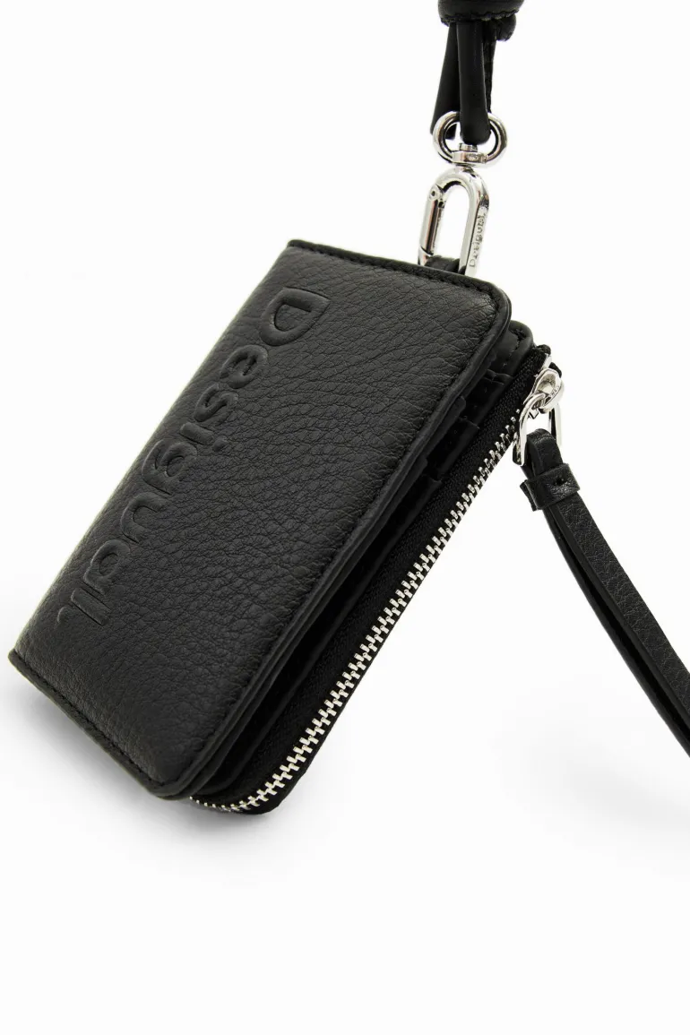 Desigual Neck Wallet Black