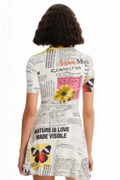 Desigual Newspaper Dress