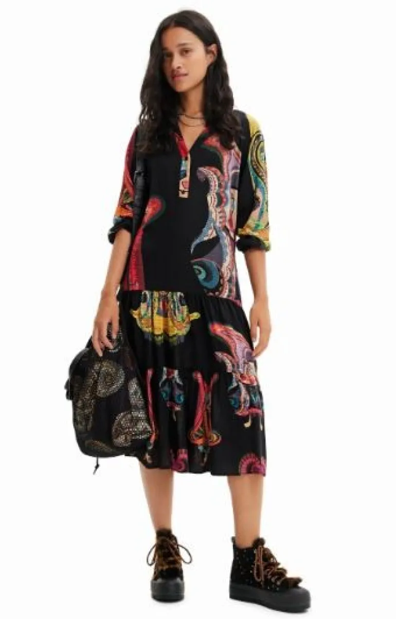 Desigual Odyssey Dress Black