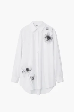 Desigual Osaka Poppy Shirt White