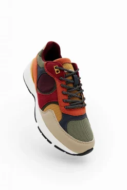 Desigual Patchwork Trainers Tutti Frutti