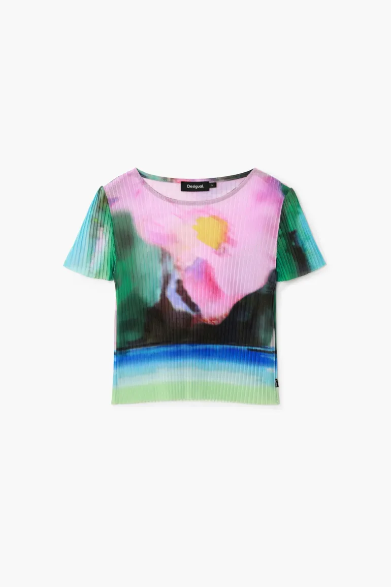 Desigual Plisa Tee Top
