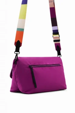 Disigual Large Plain Bag Purple