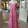 Dream Vanilla Strap Dress Pink