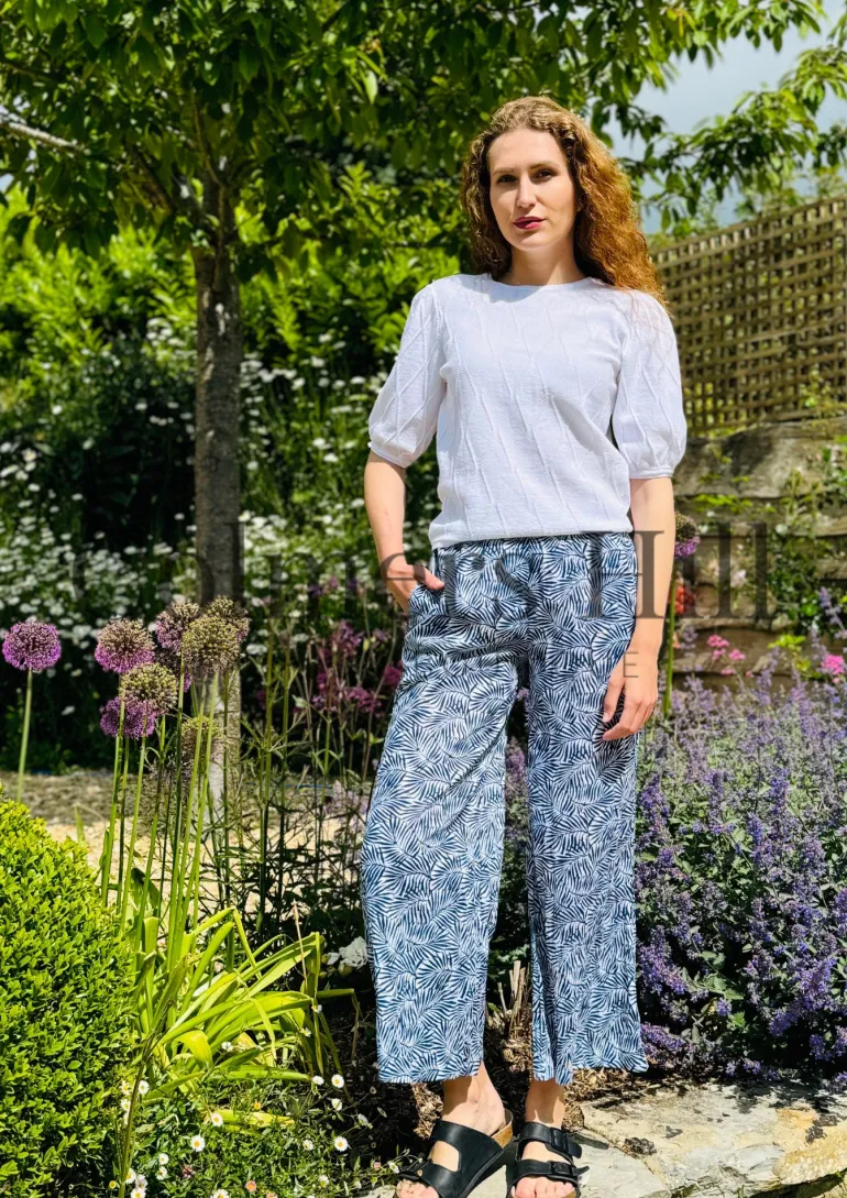Dress Addict Lab Trousers Navy / White