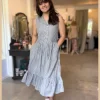 Dress Addict Moet Stripe Dress Grey