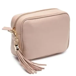 Elie Beaumont Crossbody Handbag Nude