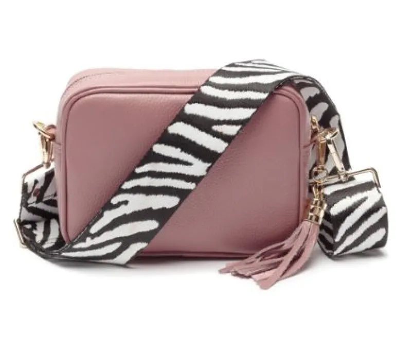 Elie Beaumont Crossbody Strap Zebra