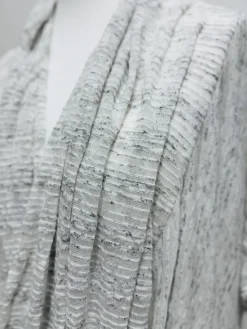 Elsewhere Drape Tunic Textured White