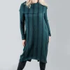 ELSEWHERE DRESS B-YIKAMA PETROL