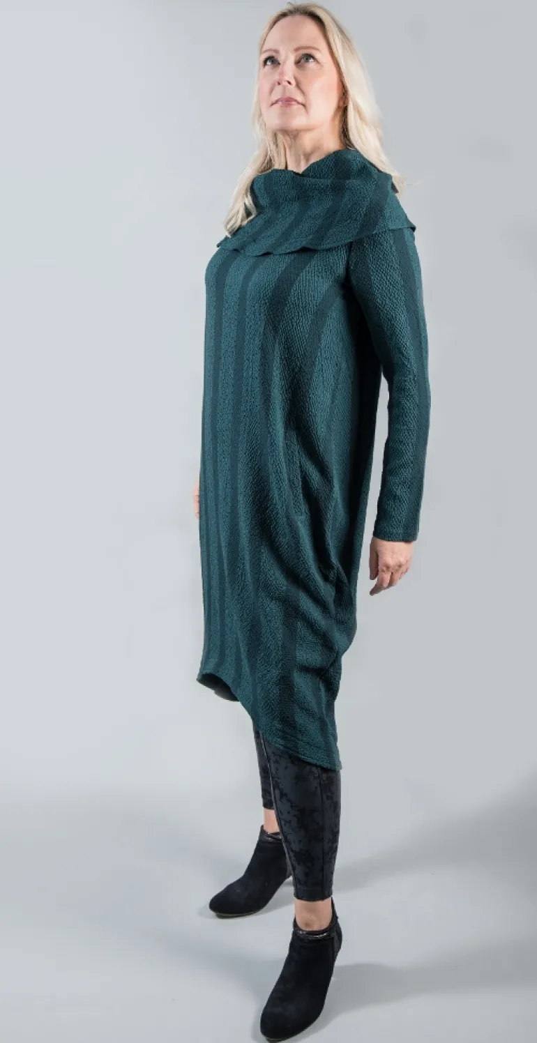 ELSEWHERE DRESS B-YIKAMA PETROL