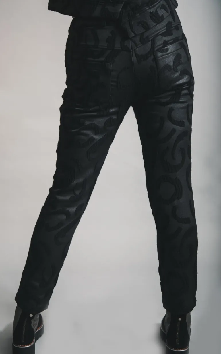 ELSEWHERE HANTAS LAKE TROUSERS BLACK