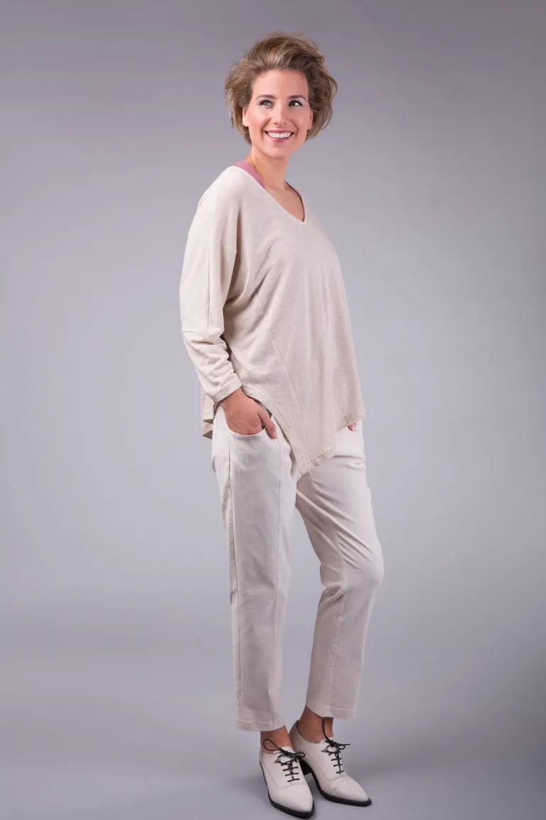 ELSEWHERE ROMY TROUSERS LINEN