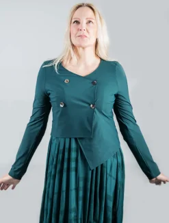 ELSEWHERE SHORT CARDIGAN TECH