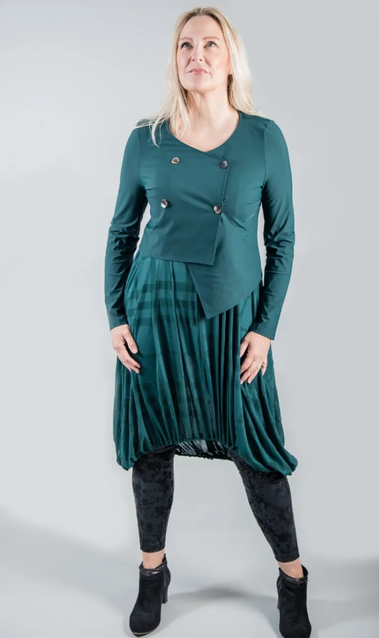 ELSEWHERE SHORT CARDIGAN TECH