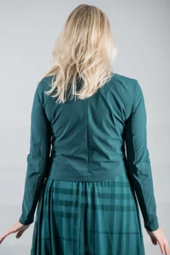ELSEWHERE SHORT CARDIGAN TECH