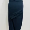 Elsewhere Tech Skirt Black