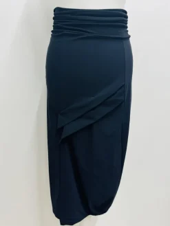 Elsewhere Tech Skirt Black