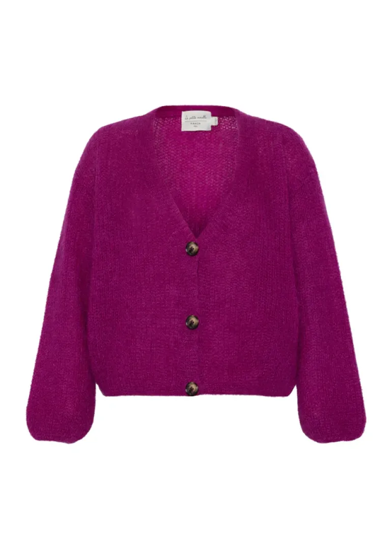 Frnch Enorah Cardigan Violet