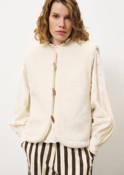 Frnch Simone Reversible Check Gilet