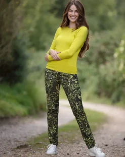 From My Mother's Garden Camo Trousers Khaki