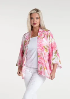 From My Mother's Garden Cherry Blossom Short Kimono