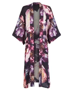 From My Mother's Garden Dreamy Peonies Long Robe LX