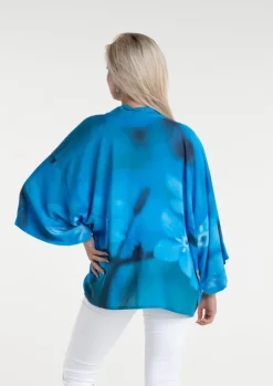 From My Mother's Garden Forget-Me-Not Short Kimono