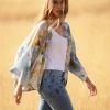 From My Mother's Garden Hydrangea Clouds Kimono