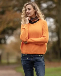 From My Mother's Garden Jumper Burnt Orange