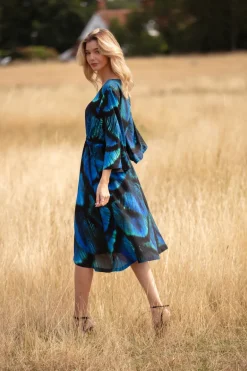 From My Mother's Garden Peacock Dress