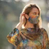 FROM MY MOTHER'S GARDEN REFLECTIONS FACE MASK