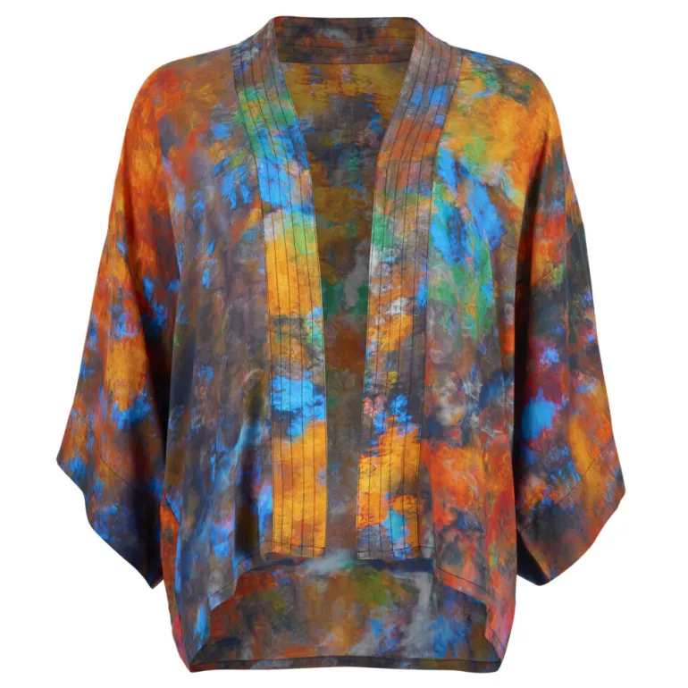 FROM MY MOTHER'S GARDEN REFLECTIONS LIGHTWEIGHT KIMONO