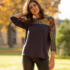 FROM MY MOTHER'S GARDEN SHORT JERSEY & MESH TOP REFLECTIONS