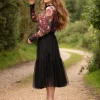 From My Mother's Garden Tiered Tulle Skirt Black