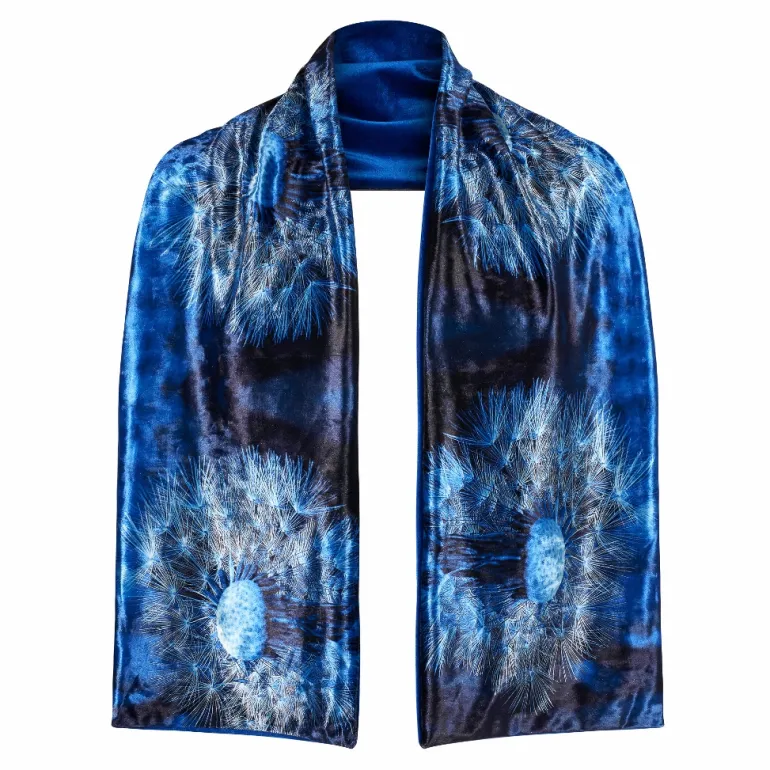 FROM MY MOTHER'S GARDEN VELVET SCARF WISHES