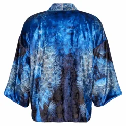 FROM MY MOTHER'S GARDEN WISHES REVERSIBLE VELVET KIMONO