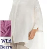 Grizas Crinkled Blouse Wild Berry