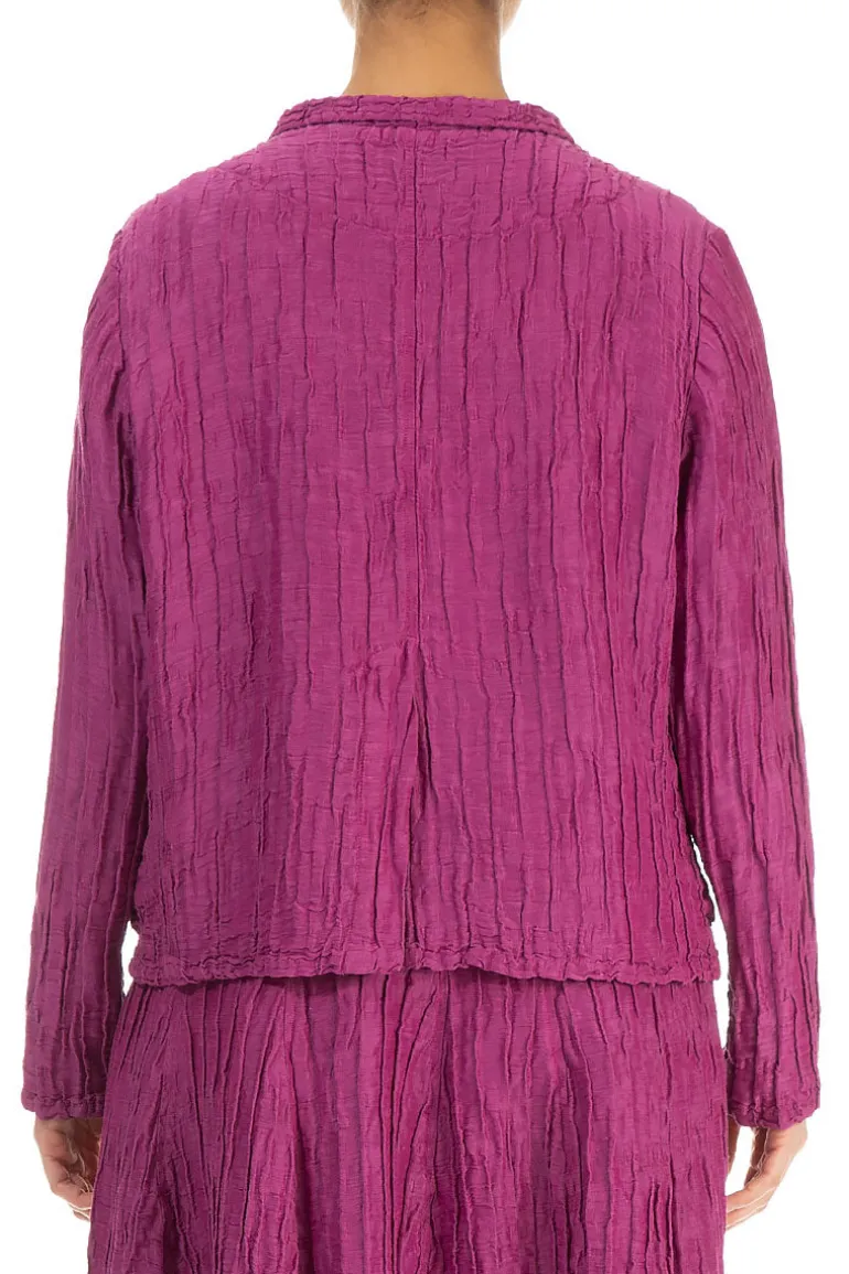 Grizas Cropped Jacket Orchid