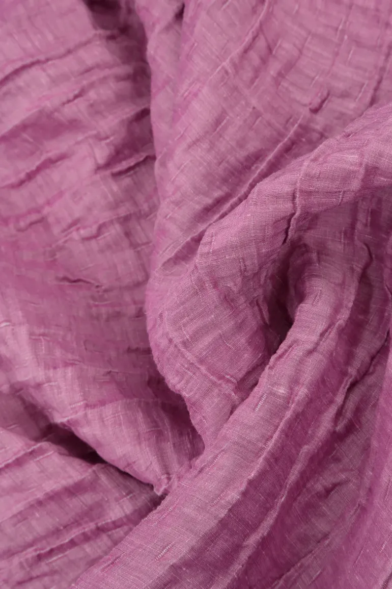 Grizas Silk Linen Short Jacket Wild Berry