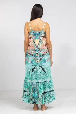 Inoa Strap Maxi Dress Gold Coast
