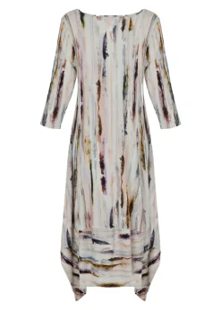 Kozan Jersey Midi Dress TS-1930 Marble