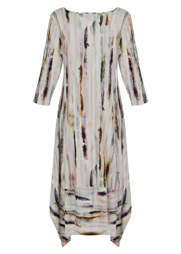 Kozan Jersey Midi Dress TS-1930 Marble