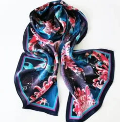 Lagom Koi Silk Scarf